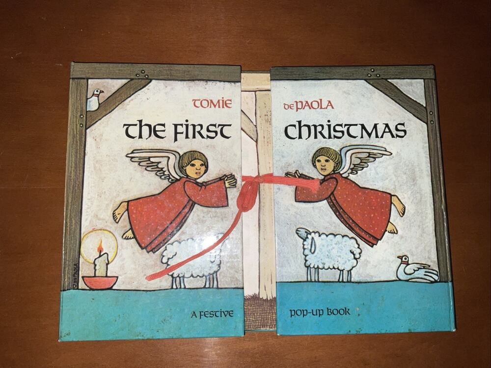 The First Christmas by Tomie de Paola 1984 Festive Pop-up Book. G. P. Putnam 3D